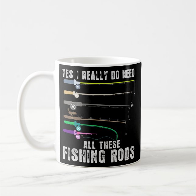 Mug Pêche Oui J'Ai Vraiment Besoin De Toutes Ces Pêche (Gauche)