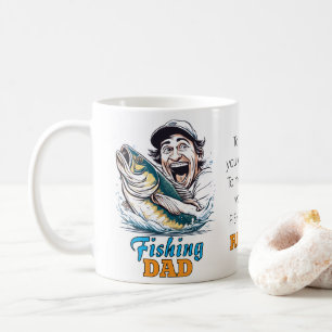 Mug Pêche papa Fête des pères heureuse