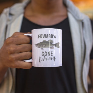 Mug Pêche Partie Bass Poisson Moderne Pêcheur Mignon