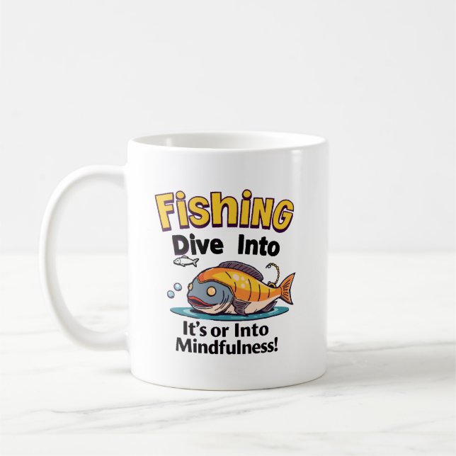 Mug Pêche Pleine Conscience  (Gauche)