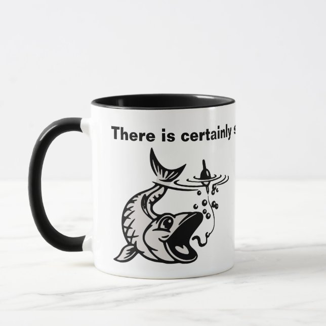 Mug Pêche - Sentiment paisible et paisible (Gauche)