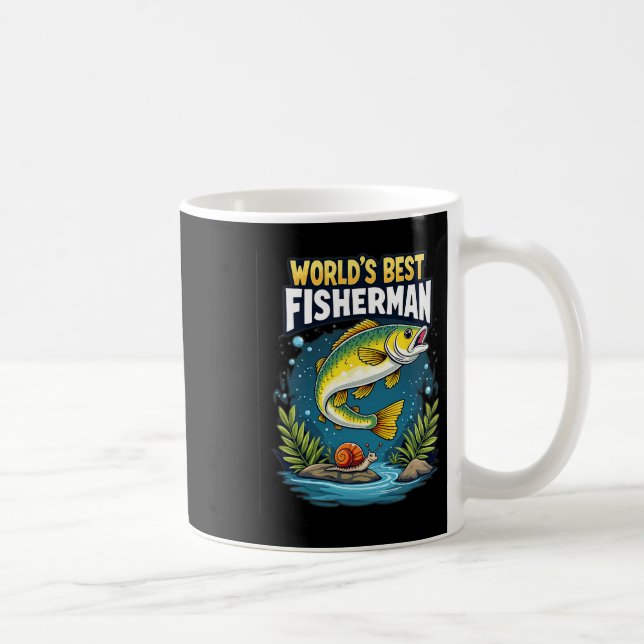 Mug Pêche ultime : Le meilleur pêcheur du monde passio (Droite)