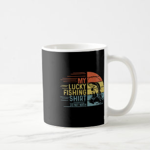 Mug Pêche Vintage Rétro Ma Chemise De Pêche Chanceuse
