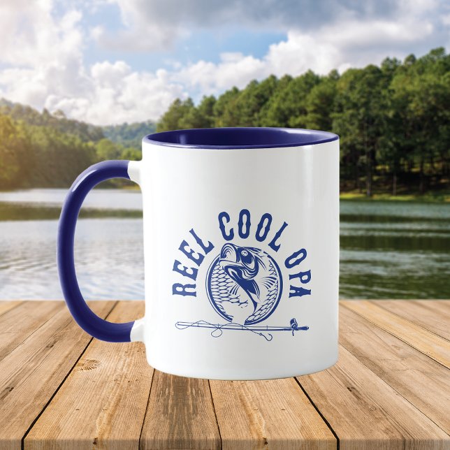 Mug Pêche vraiment cool Opa (Créateur téléchargé)