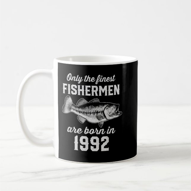 Mug Pêcheur âgé de 30 ans 1992 30e anniversaire (Gauche)
