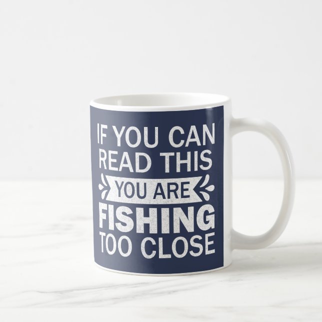 Mug Pêcheur Amateur Pêche À Fermer Pêcheur Papa Drôle (Droite)