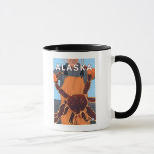 Mug Pêcheur de crabe royal - Juneau, Alaska