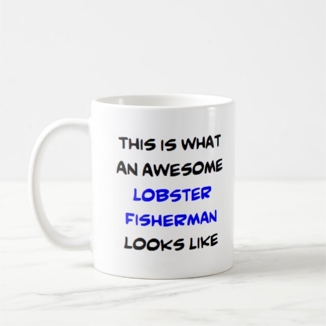 Mug pêcheur de homards, génial (Gauche)