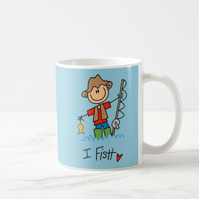 Mug Pêcheur de la figure Stick (Droite)