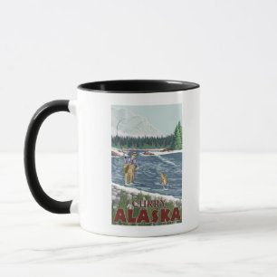 Mug Pêcheur de mouche - cari, Alaska