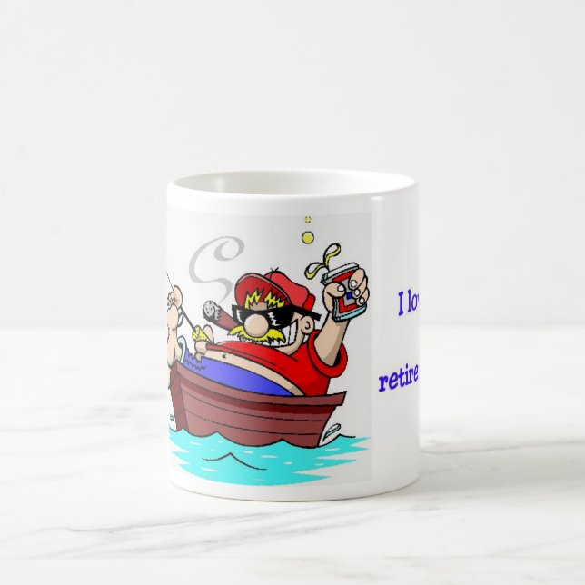 Mug Pêcheur retraité (Centre)