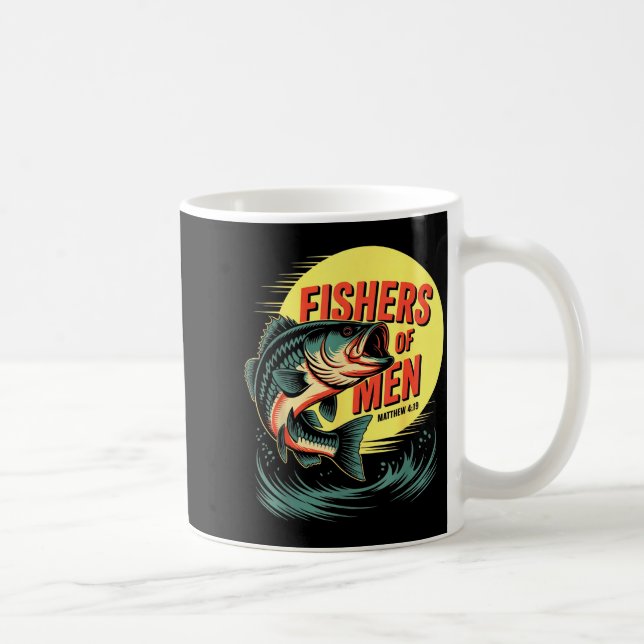 Mug Pêcheurs chrétiens d'hommes Matthieu 4 19 Verset (Droite)