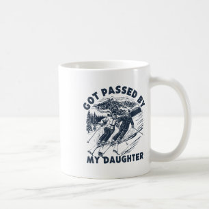 Mug Pédalé par ma fille, papa maman de ski en famille