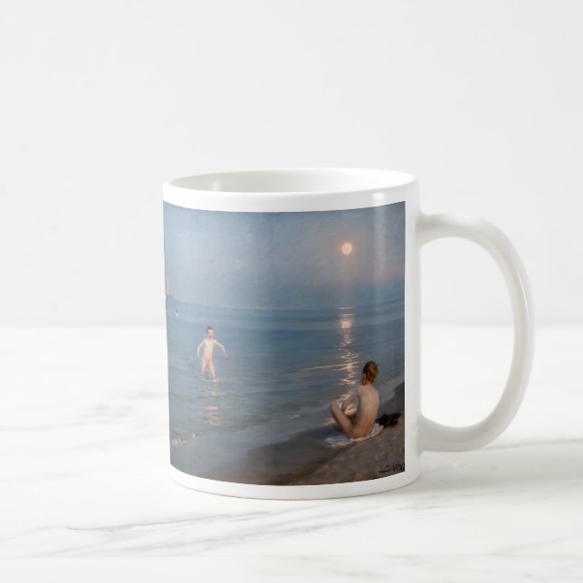 Mug Peder Severin Kroyer - Garçons Se baigner à Skagen (Droite)