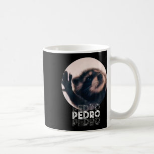 Mug Pedro Racoon Danse Populaire Mème Internet Mapache
