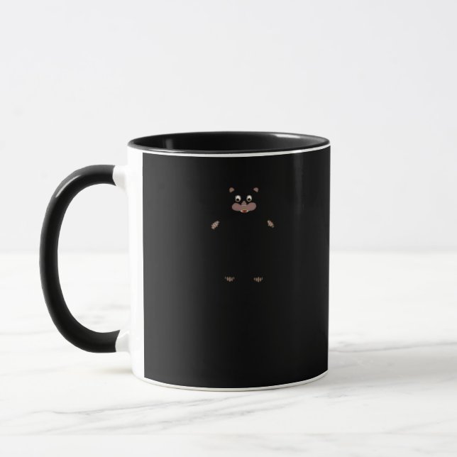Mug Peekabo (blanc) (Gauche)