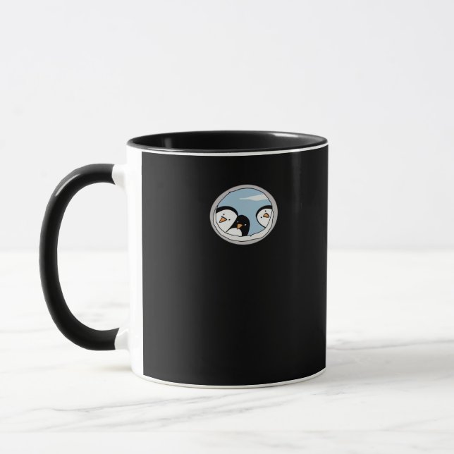 Mug Peekabo Penguins (Gauche)