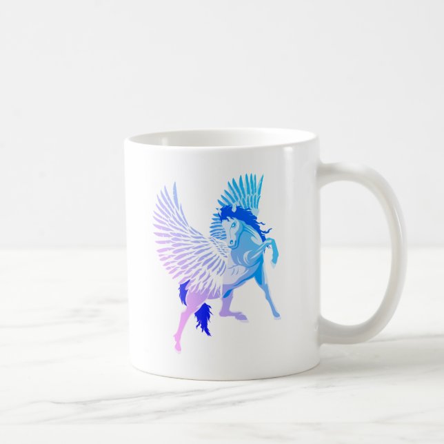 Mug Pégase mythologie grecque Cheval ailé (Droite)