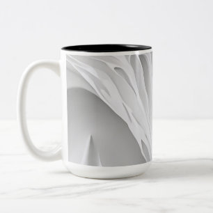 Mug peigne blanche