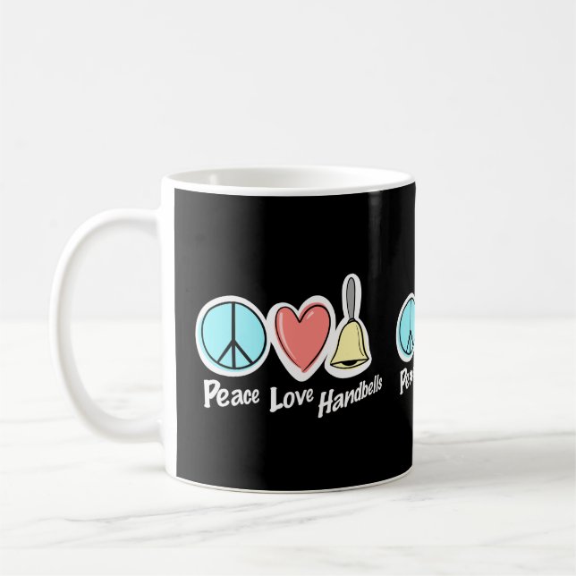Mug Peignoirs Peace Love Conception Pour T-Shirt Sonne (Gauche)
