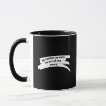 Peindre le message de paix effacer