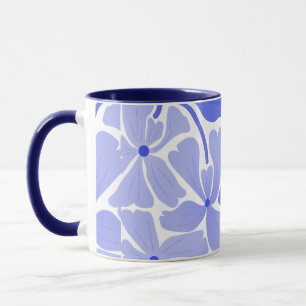 Mug peint à la main avec design esthétique