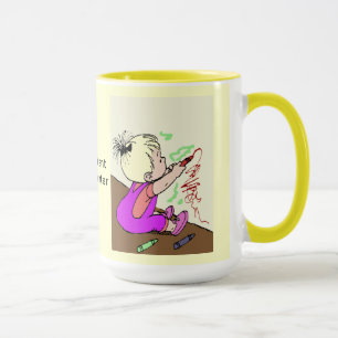 Mug Peintre de Maison de Remplacement
