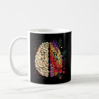 Mug Peintre Neuroscience Colorée Hu Cerveau
