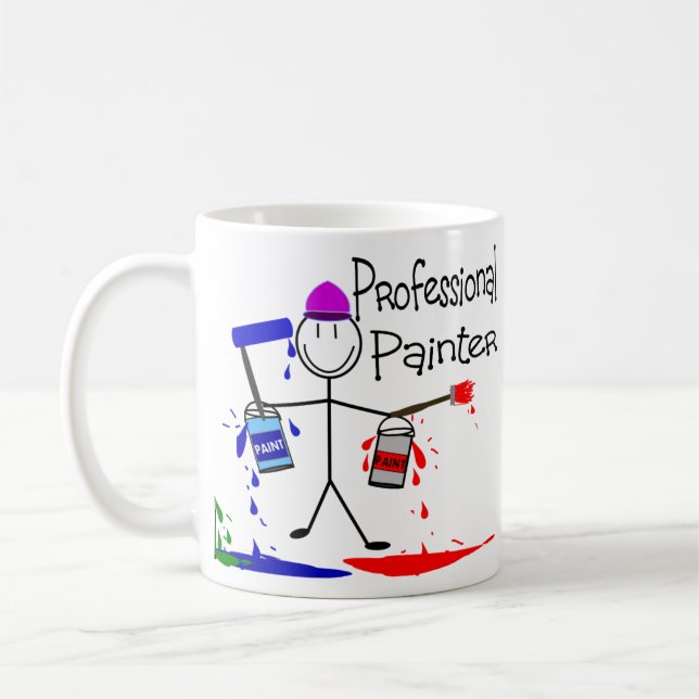 Mug Peintre professionnel (Gauche)