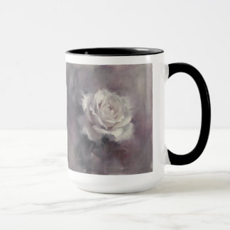 Mug "Peinture à l'huile de rose unique"