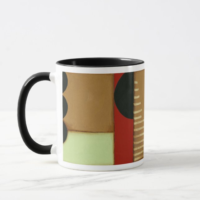 Mug Peinture à panneaux de style loft contemporain (Gauche)