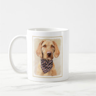 Mug Peinture à poils durs Vizsla - Jolie Art Original
