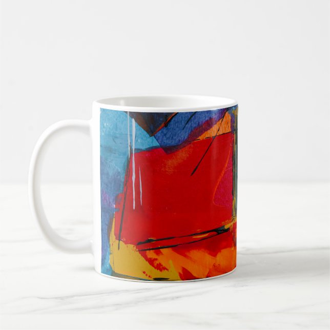 Mug Peinture Abstraite (Gauche)