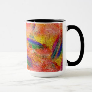 Mug Peinture Abstraite Coucher de soleil infini #2