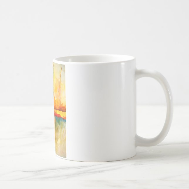 Mug Peinture Abstraite moderne (Droite)