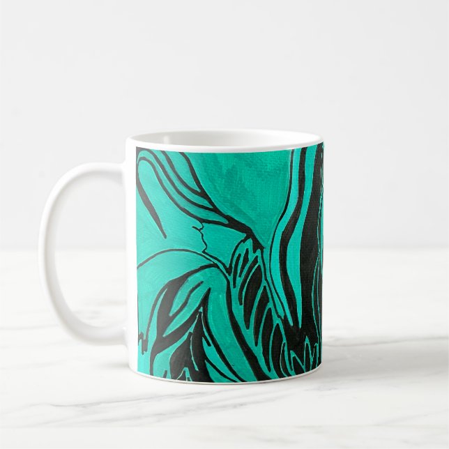 Mug Peinture acrylique (Gauche)