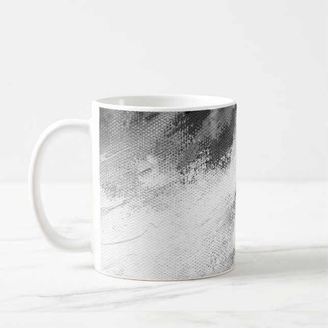 Mug Peinture acrylique féminine de mode Abstraite (Gauche)