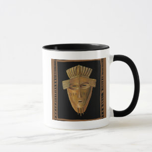 Mug Peinture africaine de masque par Chariklia Zarris