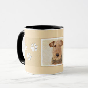 Mug Peinture Airedale Terrier - Cute Original Art