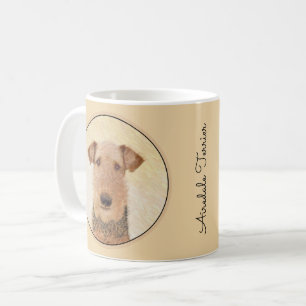 Mug Peinture Airedale Terrier - Cute Original Art