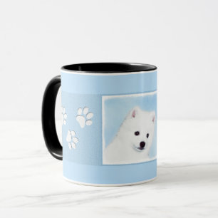 Mug Peinture américaine de chien Eskimo - Art origina