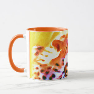 Mug Peinture animale puissante de Cheetah. Commandez d