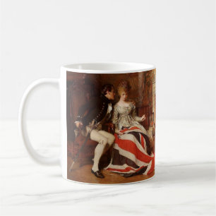 Mug Peinture antique victorienne du 19e siècle