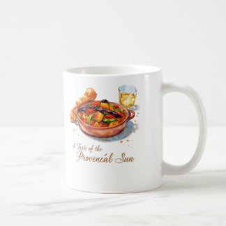 Mug Peinture aquarelle vibrante de ratatouille provenç