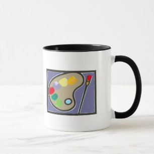 Mug peinture - arts visuels