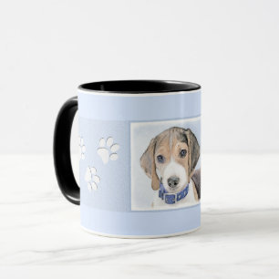Mug Peinture beagle - Cute Original Chien Art