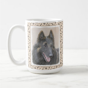 Mug Peinture belge Tervuren - Cute Original Chien Art