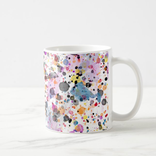 Mug Peinture colorée (Droite)