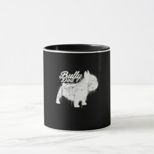 Mug peinture d'art cool français bulldog frenchie cade