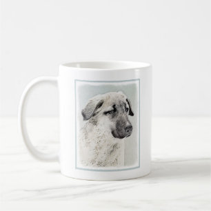 Mug Peinture de berger anatolienne - Art original de c